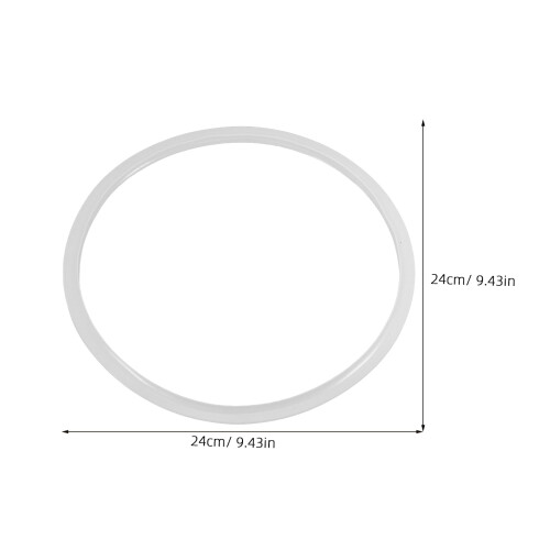 Rubber Pressure Cooker Sealing Ring White 1