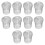 10-pack 4-inch retractable mesh drain filters to prevent for leaf clogs 7