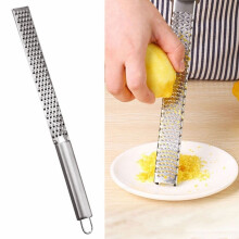 Edelstahl-Gemüsehobel & Käsehobel 32,52,7 cm Silber Umweltfreundlich