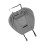 Cationic Cloth Stroller Sunshade Cationic Cloth Light Grey 1Pack for Infants 6