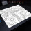 Fluid Mouse Pad Multiple Sizes Large Square Computer Office Game Table Mats Rubber Anti-slip Mousepads Small Decor Desk Pads 8