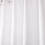 Rideau de douche en polyester avec crochets, 72 x 80 pouces - Blanc 4
