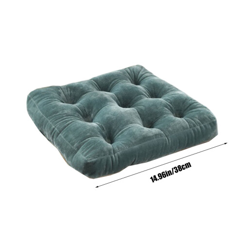 Cuscino per sedia da esterno, blu, 15x15 pollici 2