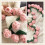 Knitted Rose Flower Blanket Handmade Crochet Throw 4