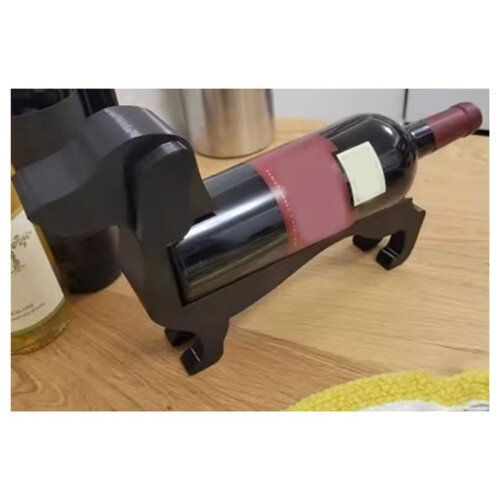 Sausage Dog Wine Bottle Holder ABS Plastic Stable Sturdy Rack Minimalist Reusable Support Bracket 2