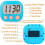 Kitchen Timer for Seniors Wind-Up 30-Second Loud Ring 3