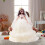 Wedding Bride Doll with Elegant Gown 1 Piece 4