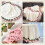 Knitted Rose Flower Blanket Handmade Crochet Throw 7