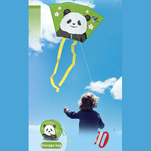 Χαρταετοί Panda για παιδιά και ενήλικες, εύκολος στην πτήση μονόγραμμος χαρταετός 2