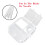 4x1 Quart Sharps Container Biohazard Disposal Waste Bin 4