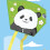 Χαρταετοί Panda για παιδιά και ενήλικες, εύκολος στην πτήση μονόγραμμος χαρταετός 4