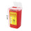 4x1 Quart Sharps Container Biohazard Disposal Waste Bin 6
