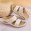 Willtoo Women's Orthopedic Wedge Sandals Boho Slingback 2