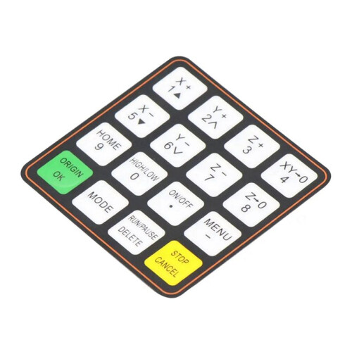 For RichAuto A11 A12 A15 A18 DSP CNC Controller Parts Key Film Button Shell 1