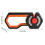 Cutter Sharpener with Adjustable Angle 6-Stage Manual Scissor Sharpener Non-Slip Handle Professional Kitchen Tool 7