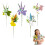 Artificial Easter Egg Picks Rabbit Flowers 1/5 PCS 2
