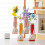 Artificial Easter Egg Picks Rabbit Flowers 1/5 PCS 6