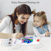 Pennarelli per Pittura A Diamante - Pennarelli per Pittura A Diamante In Cera Ricaricabile Vassoi per Pittura A Diamante Strumenti Accessori A