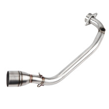 Tubo de escape de acero inoxidable de alta calidad para Yamaha SMAX 2015-2018. Larga vida útil. Fácil instalación. Mayor comodidad de conducción.