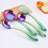 Stainless Steel Material Long Handle Colorful Practical Tableware for Home Kitchen Cooking Use 6