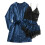 Camicia da notte da donna in raso, pigiama intero 2