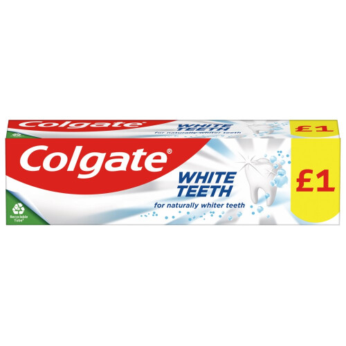 Colgate Colgate White Teeth Toothpaste 75ml (Pack of 12) 1