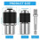 2PCS Tap Socket Set, Extraction Tool with Adjustable ,Versatile Sturdy Drive Tap Sockets, 3/8 Inch Drive Tap Sockets 7