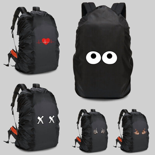 Portable Waterproof Backpack Cover for Outdoor Use, 20-70L 1
