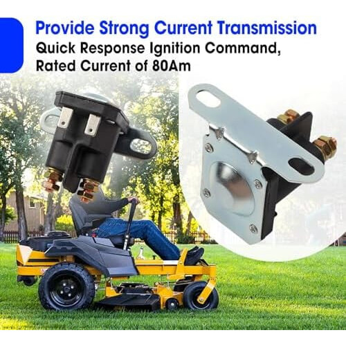 Starter Solenoid 606445 Compatible with Hustler Mowers 2 2