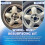 Wheel Hub Cleaning Kit, Quick Rust Removal for Lug Studs and Rotors, Wheel Stud and Hub Cleaner Includes 8 Pads 7