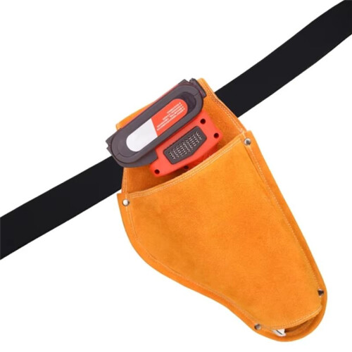 Electrician Holder Scissor Bag Storage Portable Leather Sheath Tool Pruning Gardening Practical 2