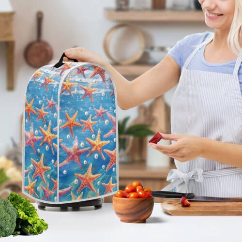Elastic Kitchen Blender Dust Cover for Home Kitchen Polyester, AntiSlip, Multifunctional 2