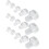 Glass Table Top Spacers Clear Bumper Pads 75 Pcs 3