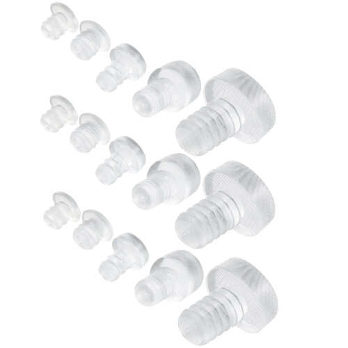 Glass Table Top Spacers Clear Bumper Pads 75 Pcs 2