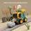 Construction Vehicle Toy Set Friction-Powered 4-Pack 5