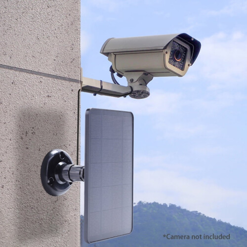 10W Waterproof Security Camera Solar Panel Battery for Surveillance 2
