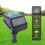 Solar Automatic Irrigation Timer Drip Irrigation Water Pump Control Watering System for Garden Lawn Pot 2000mAh 5