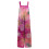 Damen-Jumpsuit mit Weihnachtsmuster, Fuchsia, XXL 4