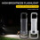 Μίνι φακός με μπρελόκ, 500LM, αδιάβροχος 3 σε 1 (Power Bank + φακός), επαναφορτιζόμενος μέσω 6