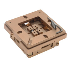Kit de Rebillage BGA en Alliage D'Aluminium 90 X 90 mm avec 10 Billes de Soudure Universelles pour Pochoir BGA.