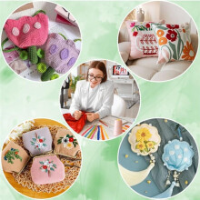 100Pcs Embroidery Floss Drops Wood Thread -Stitch Bobbins Winding Board Card Needlework Thread Organization 50x44mm