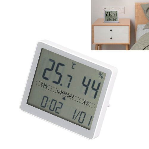High Accuracy Digital Indoor Hygrometer Thermometer, Large Screen