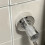 Shower Head Decorative Cover Black 4 pcs 8