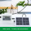 Garden  Automatic Watering Device Solar Charging Potted Plant Drip Irrigation Pump System Timer 8