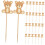 Bear Cupcake Toppers Baby Shower Decorations 50 pcs 6