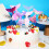 FRCOLOR Mermaid Cake Decorations Cloth Cupcake Toppers 5