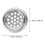 20pcs Wash Basin Overflow Ring Accessories Reliable Bath Sink Overflow Covers 3