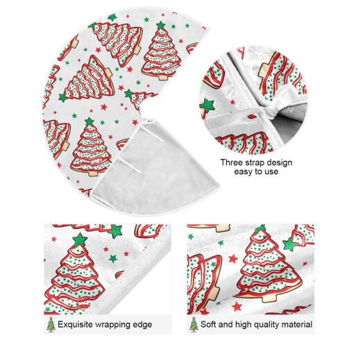 Weihnachtsbaumrock 35,4 Zoll Polyester Heimdekoration 1