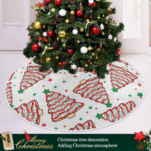 Weihnachtsbaumrock 35,4 Zoll Polyester Heimdekoration 2