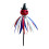 Διακόσμηση εξωτερικής αυλής με κολοκύθα Halloween Wind Spinner 3